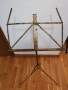 Стара метална стойка за ноти, снимка 3