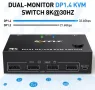 DP KVM превключвател с двоен дисплей, снимка 7