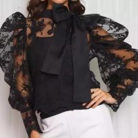 Дамска блуза, снимка 1 - Блузи с дълъг ръкав и пуловери - 29295645