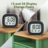 Часовник/ будилник с термометър и Atmoko HM606A , снимка 4 - Друга електроника - 37346987