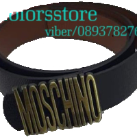 Мъжки колан Moschino код VL222, снимка 1 - Колани - 35986188