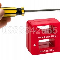 НОВИ! Магнетизатор и демагнетизатор за отвертки инструменти метални частици, снимка 10 - Други инструменти - 32104802