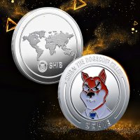 Шиба Ину монета / Shiba Inu: The Dogecoin Killer coin ( SHIB ) - Silver, снимка 2 - Нумизматика и бонистика - 38846621