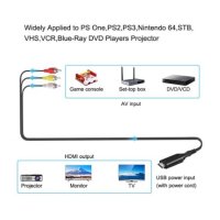 AV към HDMI конвертор на аналогов сигнал към HDMI цифров, снимка 5 - Части и Платки - 40355989