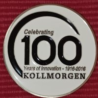 Плакет 100 години иновации KOLLMORGEN, САЩ. , снимка 1 - Антикварни и старинни предмети - 42745310