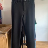 Дамски черен панталон Zara Зара , снимка 1 - Панталони - 39636985