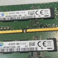 8GB (2x4GB) DDR3 Samsung PC3-12800U (1600Mhz,CL-9,1,5V), снимка 3 - RAM памет - 40133888