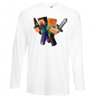 Мъжка тениска Minecraft 6,Minecraft,Игра,Забавление,подарък,Изненада,Рожден Ден., снимка 1 - Тениски - 36495248