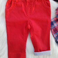 Риза панталон и коледна блуза 3-6 месеца, снимка 4 - Комплекти за бебе - 30171674