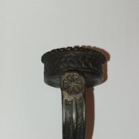 Стар възрожденски, болярски пръстен 19 век. , снимка 9 - Антикварни и старинни предмети - 44355253
