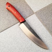 Кухненски СЕТ ръчно изработен от KD handmade knives ловни ножове, снимка 5 - Други - 33755251