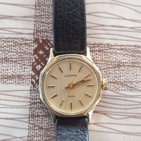 Позлатен швейцарски часовник Lucerne, снимка 1 - Антикварни и старинни предмети - 42174193