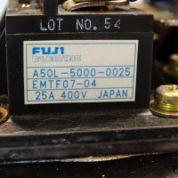 теристорен блок FUJI Electric A50L-5000-0025, снимка 6 - Резервни части за машини - 37106459
