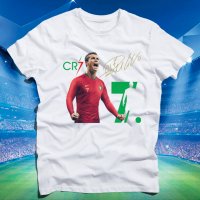 NEW! CR7 CRISTIANO RONALDO / РОНАЛДО фен тениски. Поръчай модел С Твоя идея!, снимка 1 - Тениски - 37467972