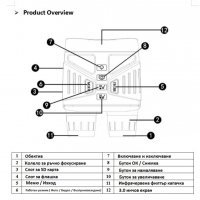 12-мегапикселов инфрачервен професионален бинокъл за нощно виждане, снимка 2 - Екипировка - 38222521