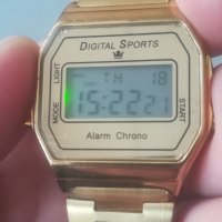 Ретро часовник. Digital sports. Germany. Vintage. Позлата. Реплика на CASIO. , снимка 5 - Мъжки - 42624983