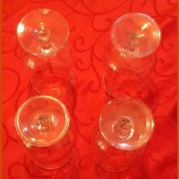 Комплект от четири чаши за вино, снимка 5 - Чаши - 29618215