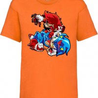 Детска тениска Mario Zombie VS Sonic Zombie,Игра,Изненада,Подарък,Празник,Повод, снимка 5 - Детски тениски и потници - 37435317