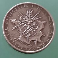 Монета. Франция . 10 франка . 1977 година., снимка 1 - Нумизматика и бонистика - 30098598