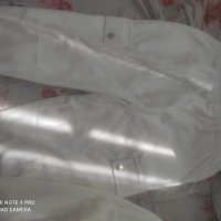 Бял комплект с блуза и панталон, снимка 6 - Комплекти - 39193883