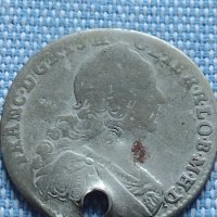 Сребърна монета 6 кройцера 1762г. Франц първи Кремниц Свещена Римска Империя 13787, снимка 1 - Нумизматика и бонистика - 42915660