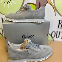 Дамски обувки Gabor Aquamarine естествен велур