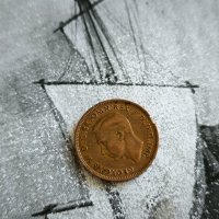 Монета - Великобритания - 1 фартинг | 1945г., снимка 2 - Нумизматика и бонистика - 44447169