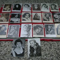 Снимка картичка 20 бр лот-актриси актьори-2, снимка 1 - Антикварни и старинни предмети - 31696953