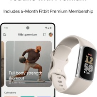 Fitbit Charge 6 фитнес гривна by Google, снимка 8 - Смарт часовници - 44693028