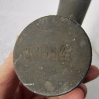Стара кутия с номер, метал цилиндър, снимка 6 - Други ценни предмети - 31804712