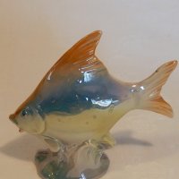 Порцеланова фигурка риба, снимка 4 - Декорация за дома - 42166847
