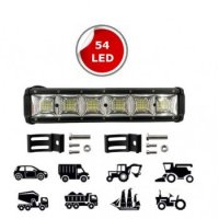 Универсален лед бар , светодиоден лед бар (LED light bar) 34см, снимка 1 - Аксесоари и консумативи - 29843001