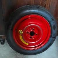 Резервна гума пате за Опел, снимка 1 - Гуми и джанти - 42576184