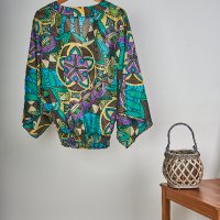 Нова блуза с широки ръкави, снимка 2 - Ризи - 28686358