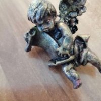 Фигурка ангелче, снимка 2 - Антикварни и старинни предмети - 29824985