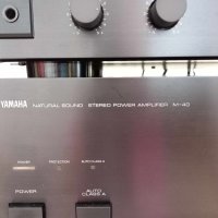 Усилвател и Предусилвател Yamaha Natural Saund M-40 C-40, снимка 1 - Аудиосистеми - 42140767