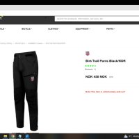 BIRK Trail Pants Black Stretch размер L изцяло еластичен панталон - 551, снимка 3 - Панталони - 42856051