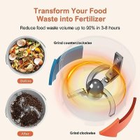Нов Електрически кухненски компостер за хранителните отпадъци компост, снимка 2 - Други стоки за дома - 42337205
