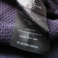 G-Star RAW Core Straight R Knit Размер L блуза с дълъг ръкав 7-52, снимка 14 - Блузи - 40633864