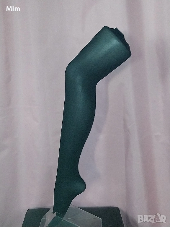 Черни чорапи с широк ластик , снимка 1