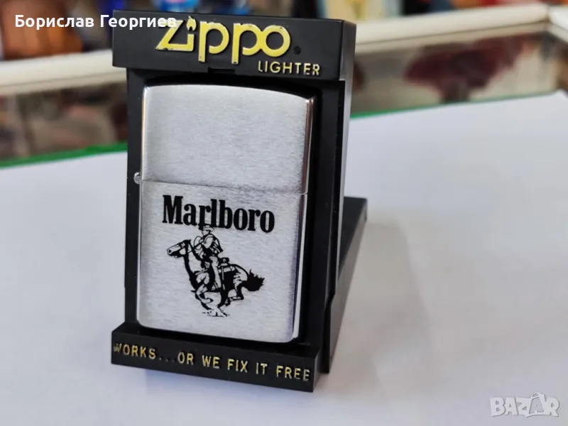 Оригинална запалка zippo marlboro 1984 г Нова, снимка 1