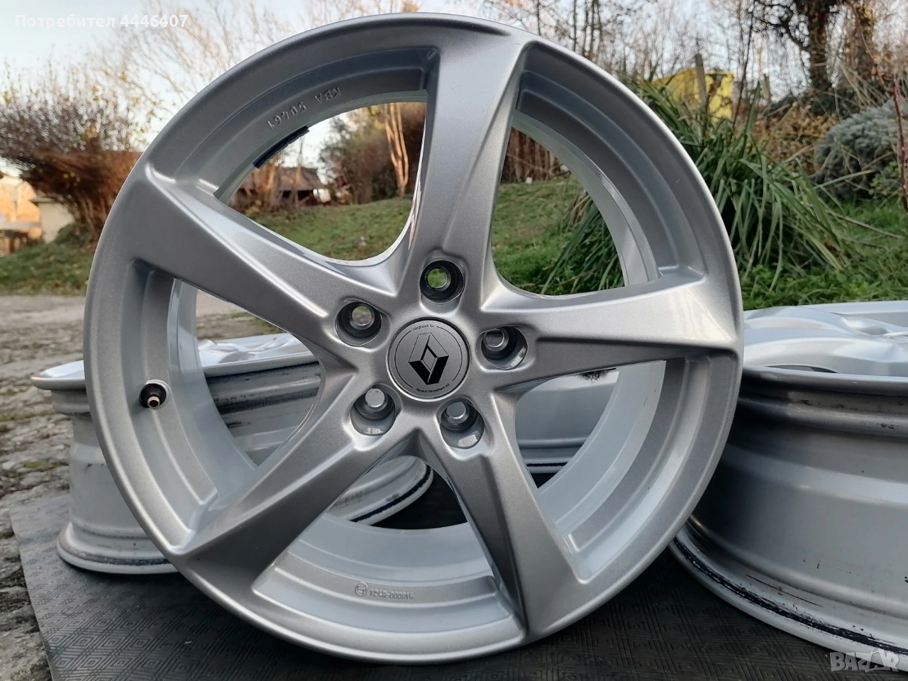 Джанти 17" 5х114.3 Nissan/Renault, снимка 1