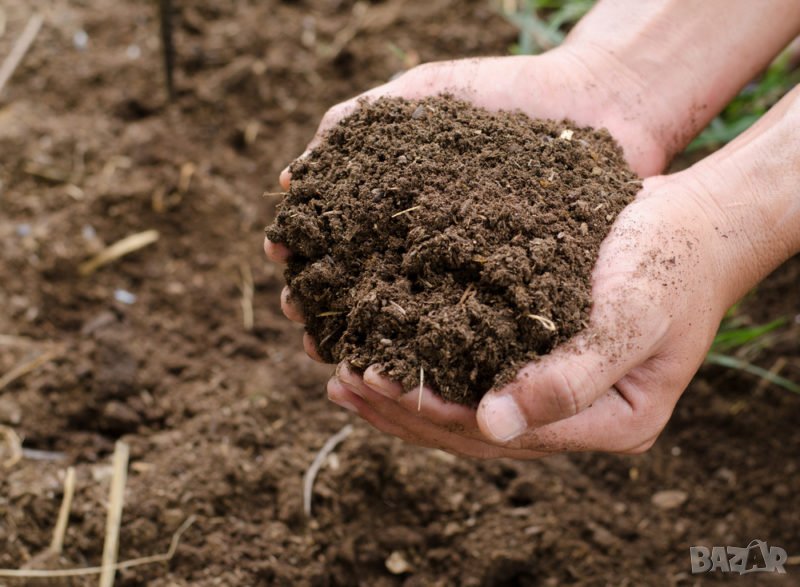 Тор -Почвена смес Компост за ЗЕЛЕНЧУЦИ, картофи, гъби, лук, чесън, семена, фасул, снимка 1