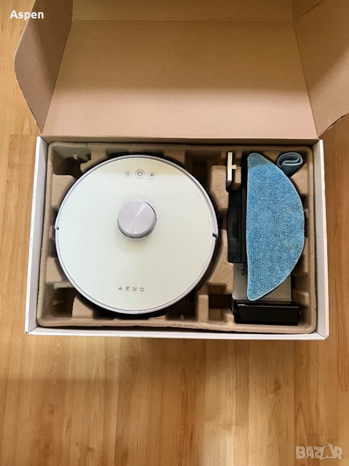 Прахосмукачка робот - Aeno ARCOOO2S, Мокро и сухо почистване, снимка 1