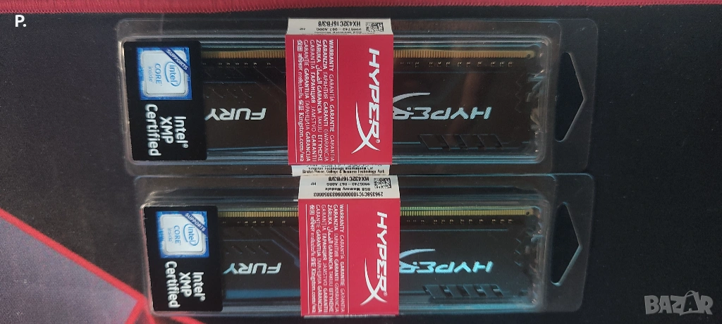 Ddr4 ram 16gb (2x8gb) HyperX Fury 3200mhz Kingston, снимка 1