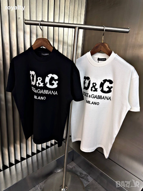 Dolce & Gabbana Мъжка Тениска Два Цвята Нови Реални Снимки , снимка 1