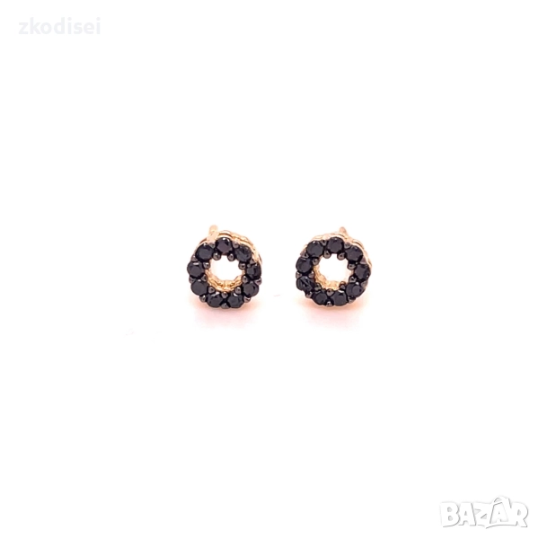 Златни обеци 1,25гр. 14кр. проба:585 модел:34512-5, снимка 1