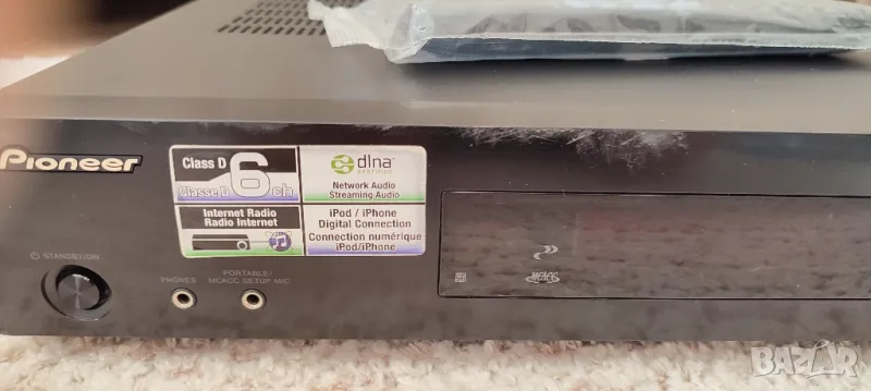 pioneer vsx s 500 , слим ресивър, много канален усилвател , снимка 1