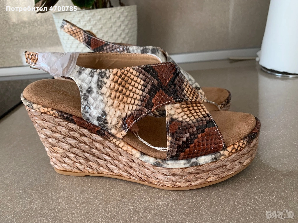 Чисто нови сандали на платформа на Alma En Pena. , снимка 1