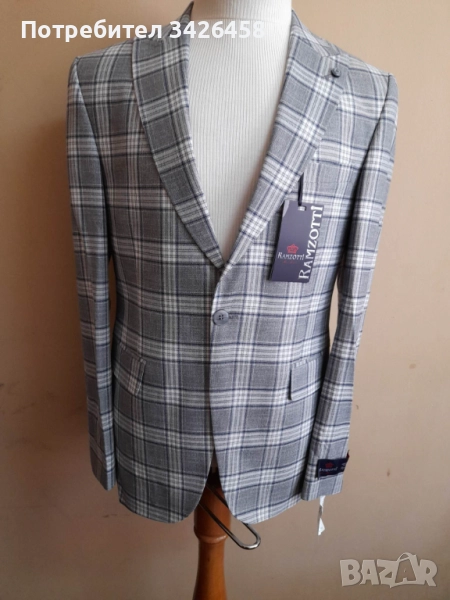 Мъжко модерно сако , снимка 1